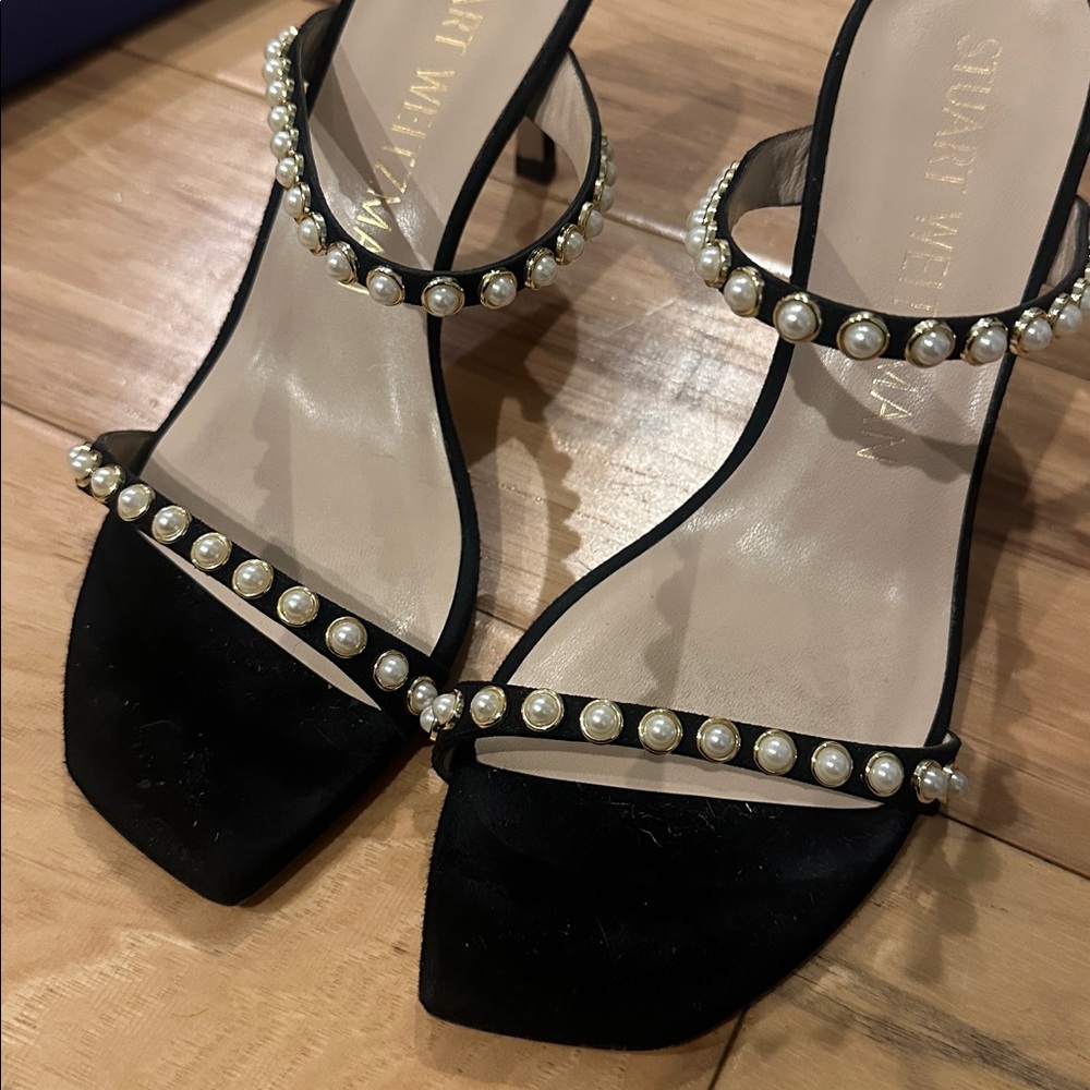 Stuart Weitzman Aleena Heels 8.5 - Picture 4 of 6